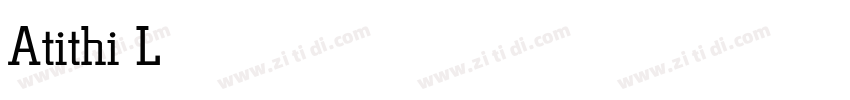 Atithi Light字体转换